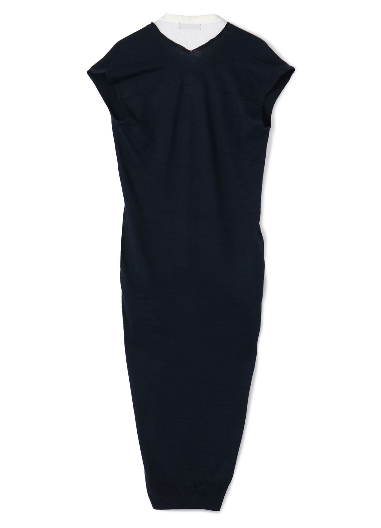 2/34Ry/Ny/Li12G1P PLAIN STITCH LAYER STYLE NO SLEEVE DRESS