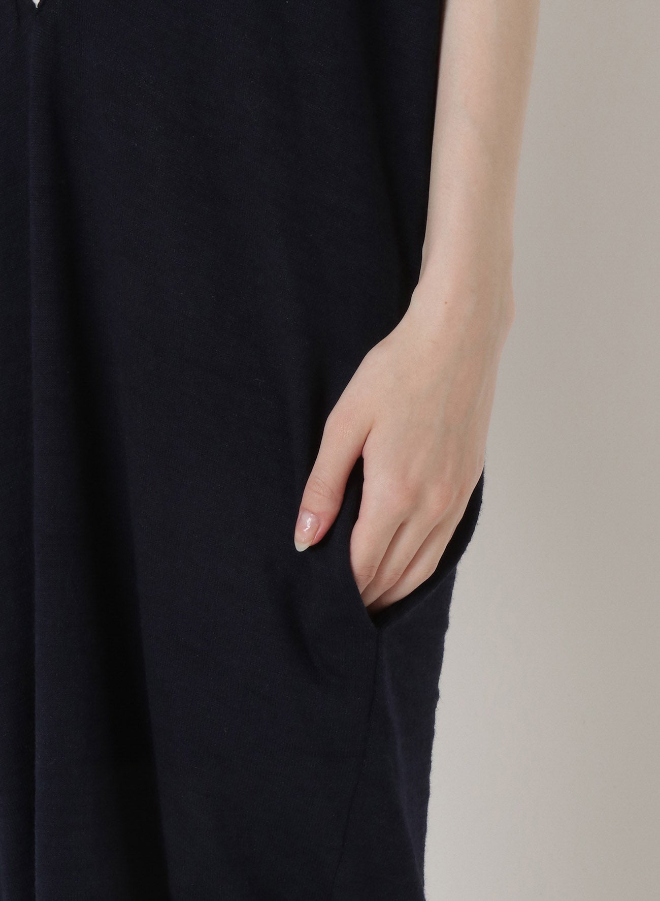 2/34Ry/Ny/Li12G1P PLAIN STITCH LAYER STYLE NO SLEEVE DRESS