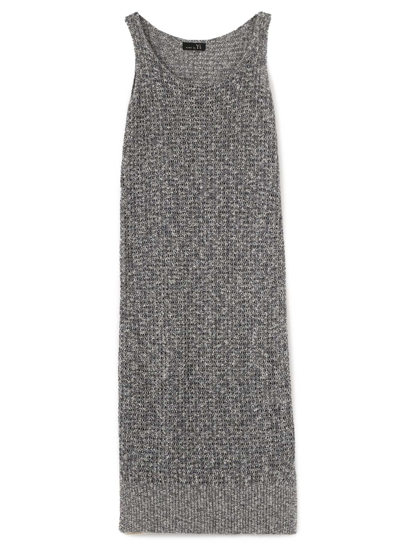 RISMATbyY's RIB COLOURED SLEEVE LESS DRESS