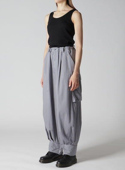 COTTON LAWN GARMENT DYE KHEM CUFFS CARGO PANTS