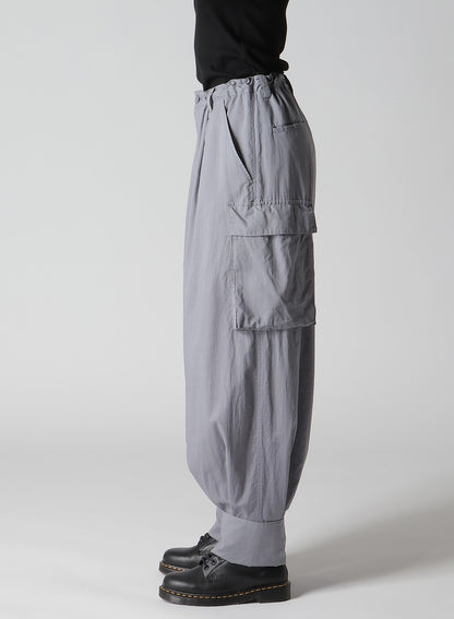 COTTON LAWN GARMENT DYE KHEM CUFFS CARGO PANTS