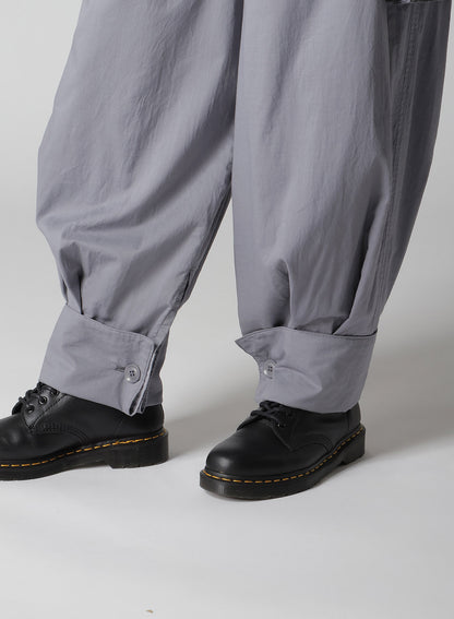 COTTON LAWN GARMENT DYE KHEM CUFFS CARGO PANTS