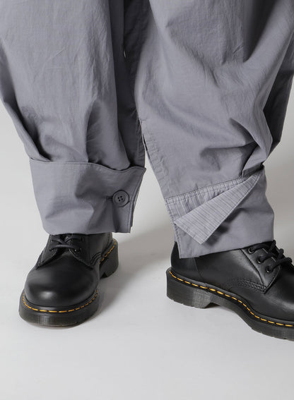 COTTON LAWN GARMENT DYE KHEM CUFFS CARGO PANTS