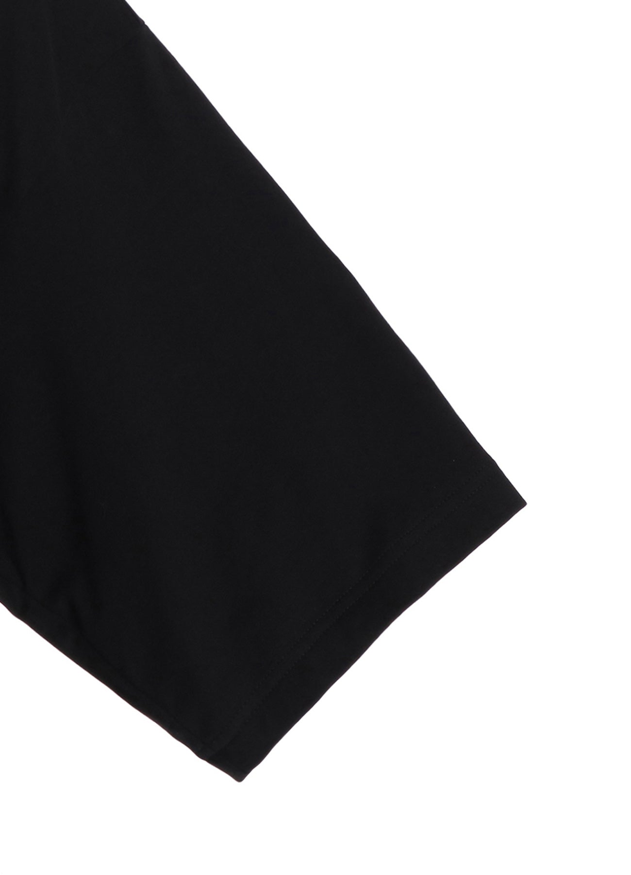 POLYESTER DE CHINE STRIPE CONBI HALF SLEEVE DRESS