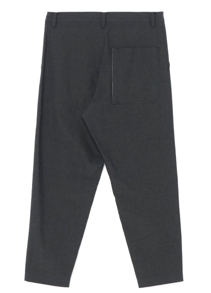 ORGANIC COTTON/LINEN SLIM FIT PANTS
