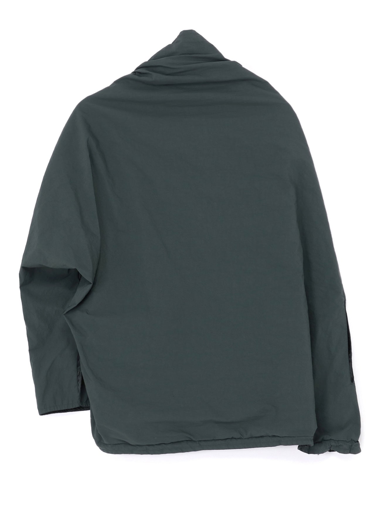 ASYMMETRIC NYLON CAPE