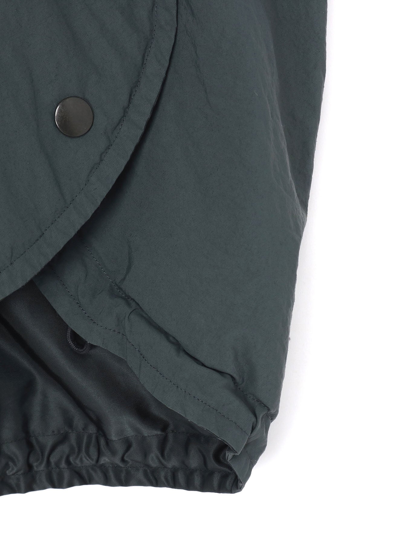 ASYMMETRIC NYLON CAPE