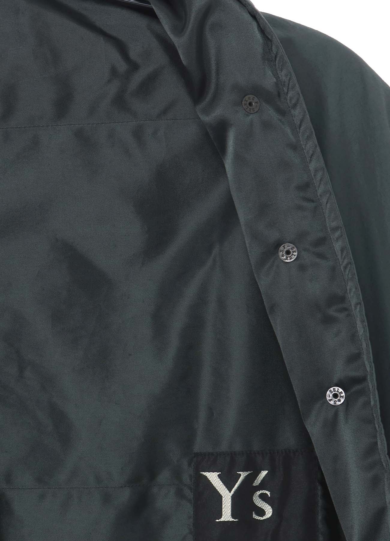 ASYMMETRIC NYLON CAPE