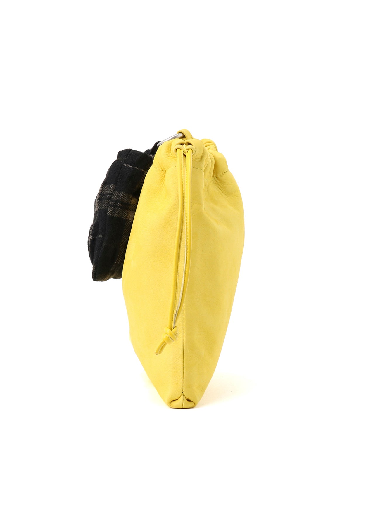 LEATHER STRING LEATHER POUCH