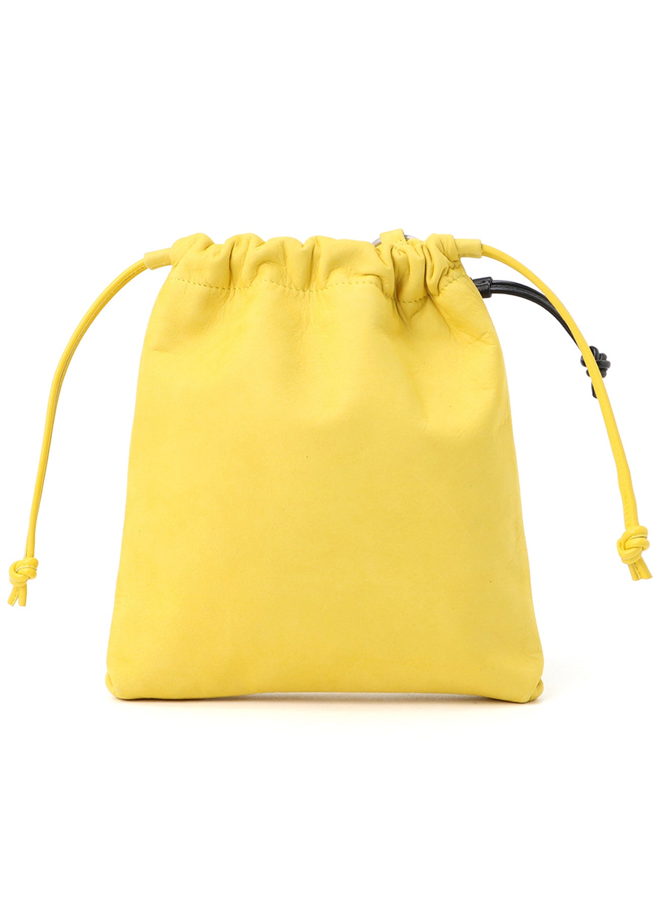 LEATHER STRING LEATHER POUCH