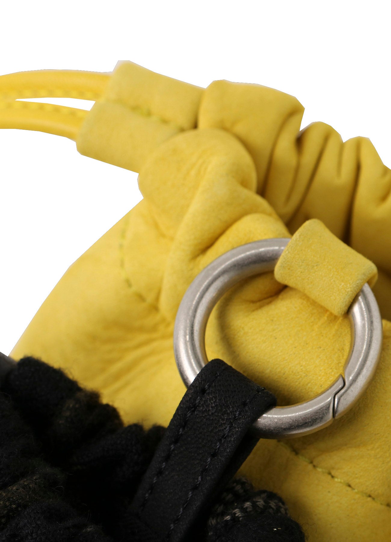 LEATHER STRING LEATHER POUCH