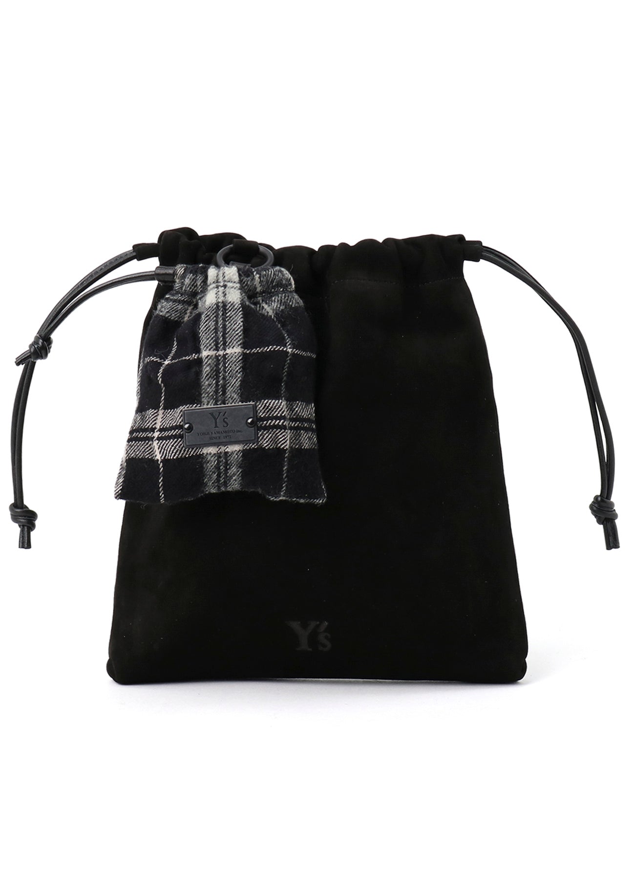 LEATHER STRING LEATHER POUCH