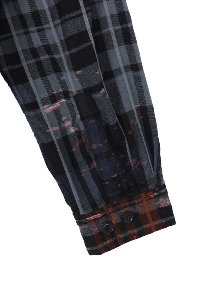 Y’s × CPD HOOME PLAID BLOUSE