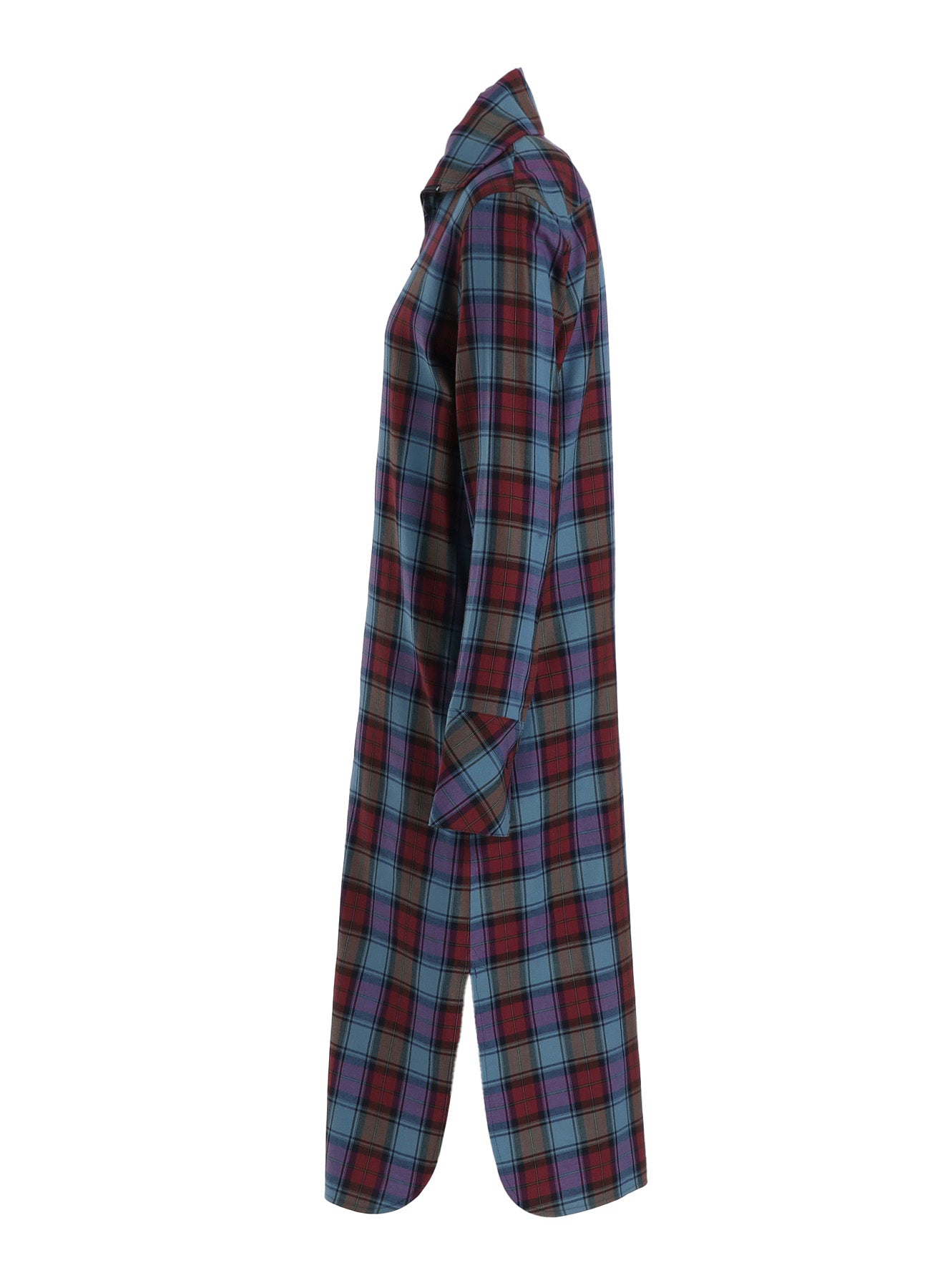 TWILL PLAID DRESS
