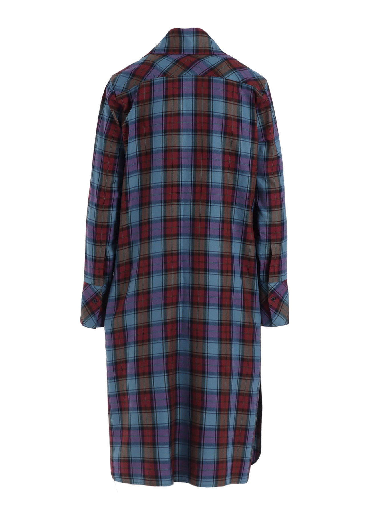 TWILL PLAID DRESS
