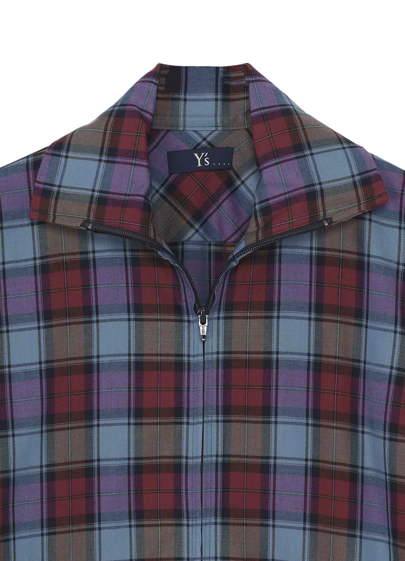 TWILL PLAID DRESS