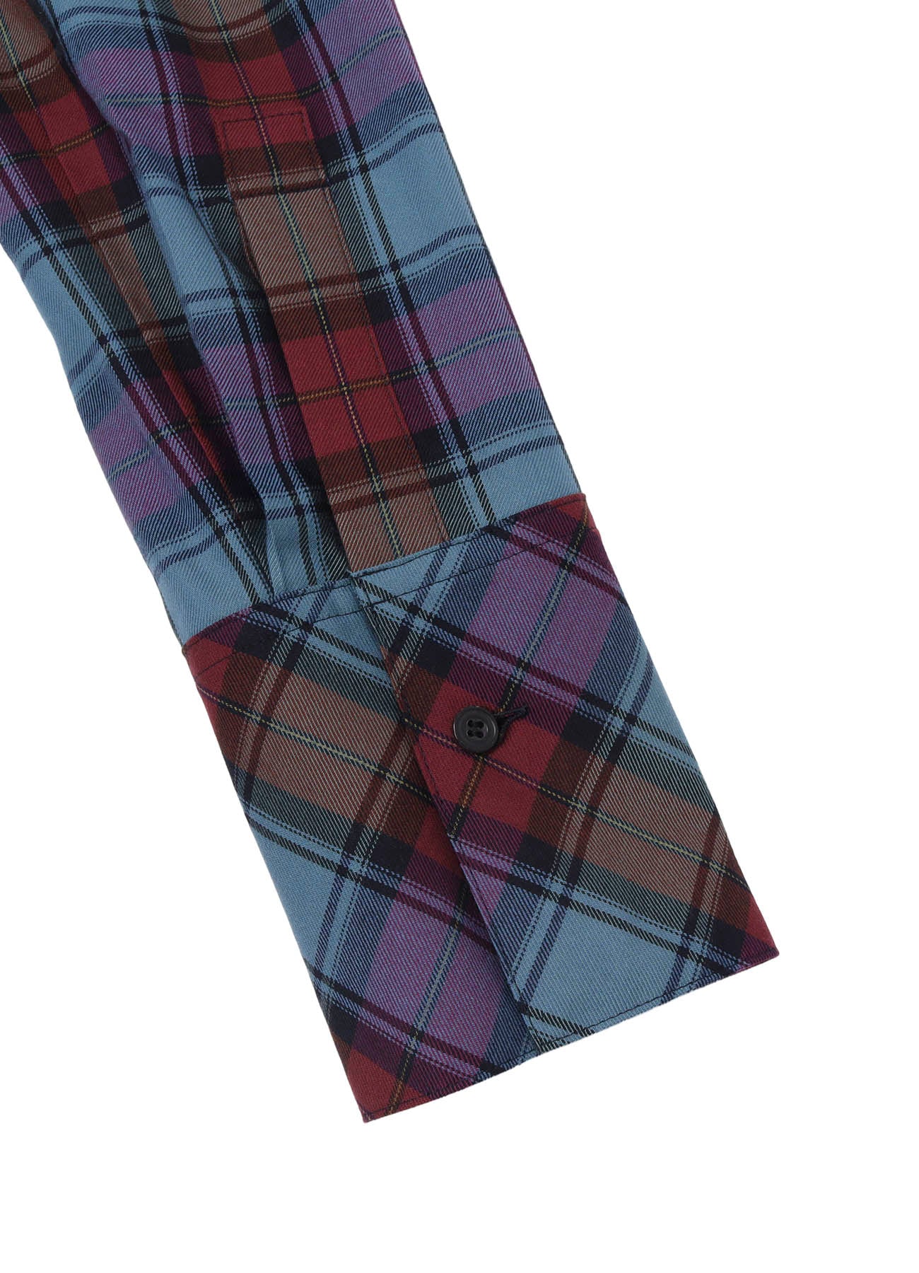 TWILL PLAID DRESS