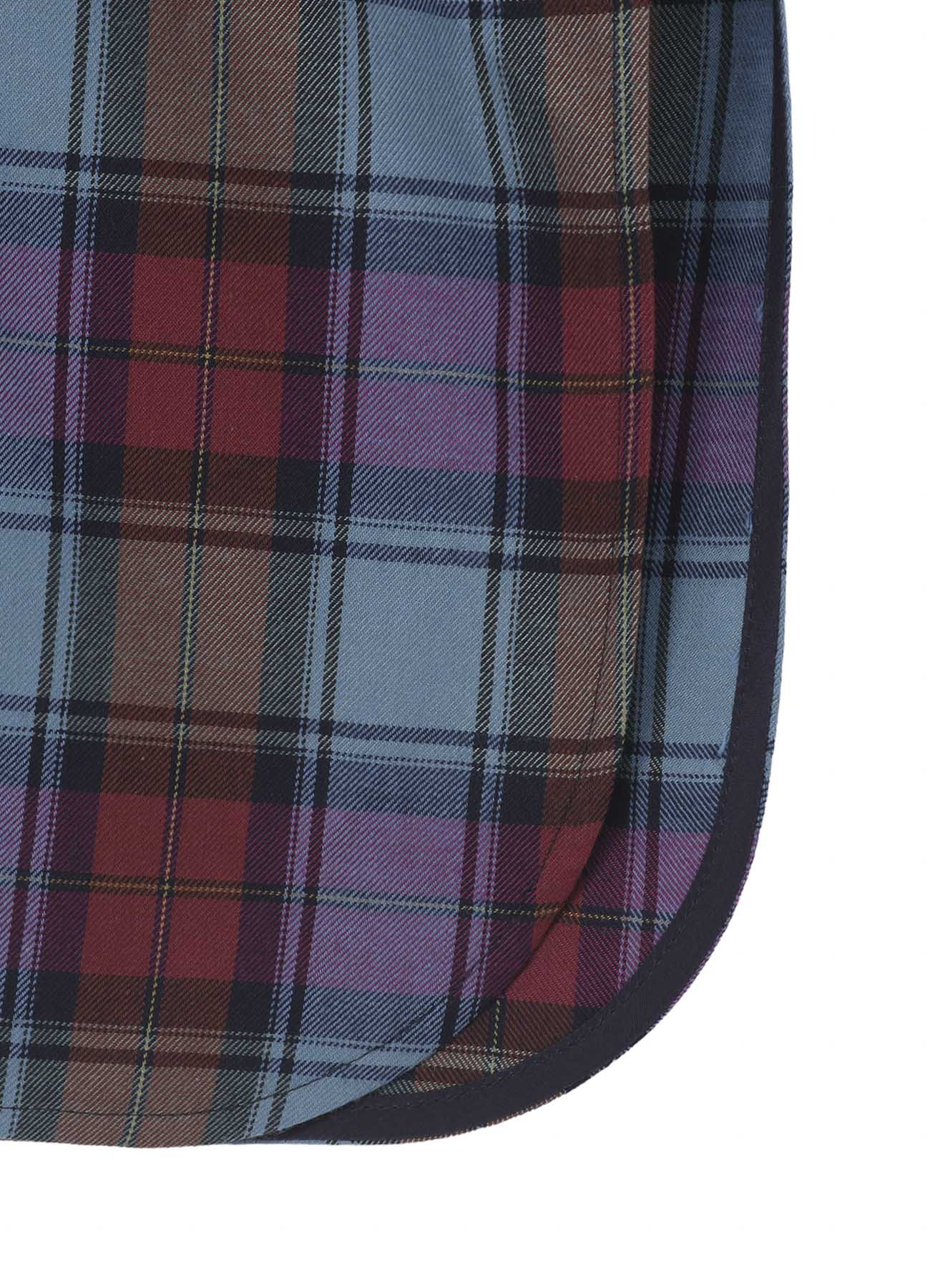 TWILL PLAID DRESS