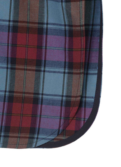 TWILL PLAID DRESS