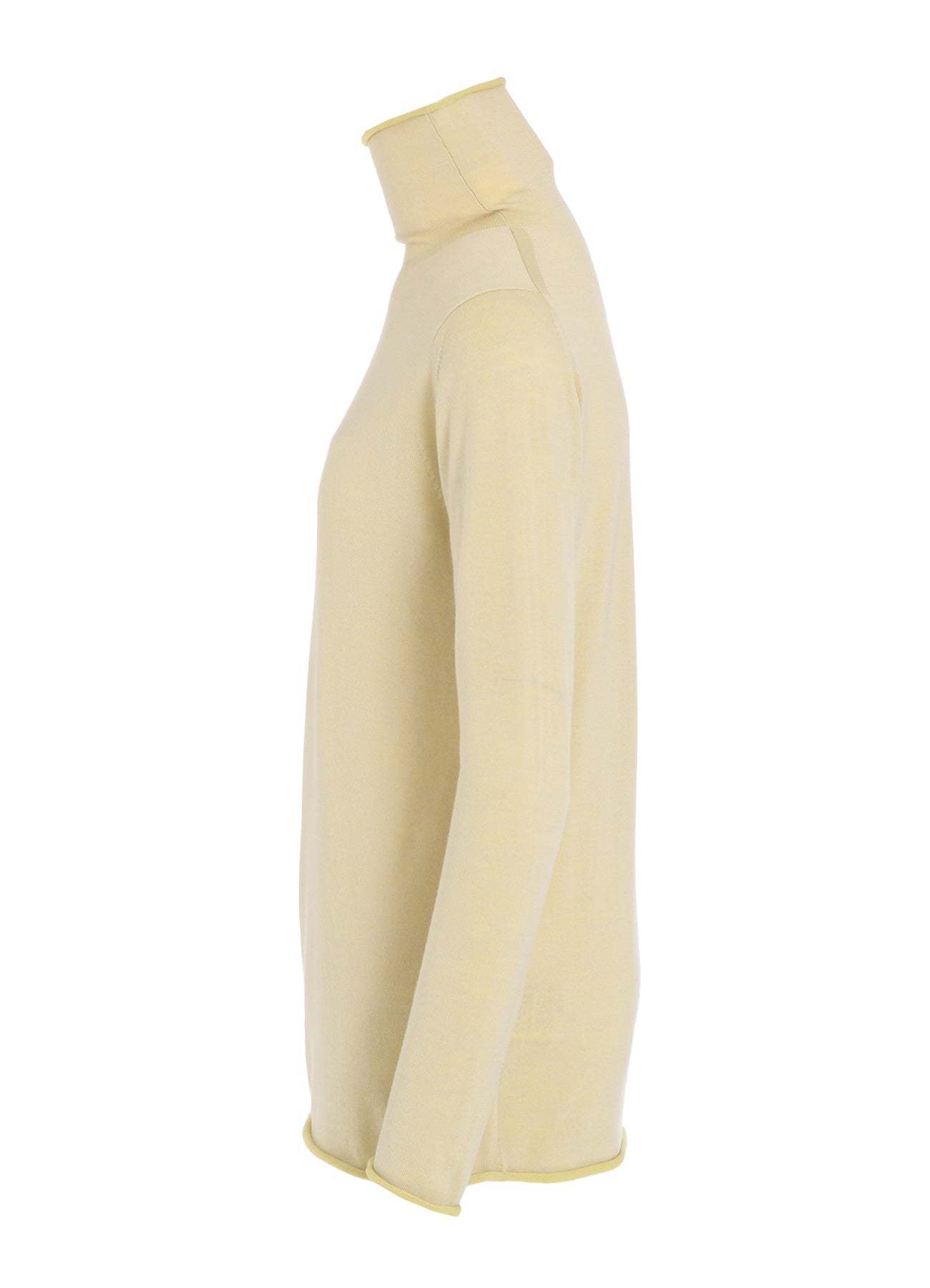 WOOL MULTICOLOR HIGH NECK KNIT
