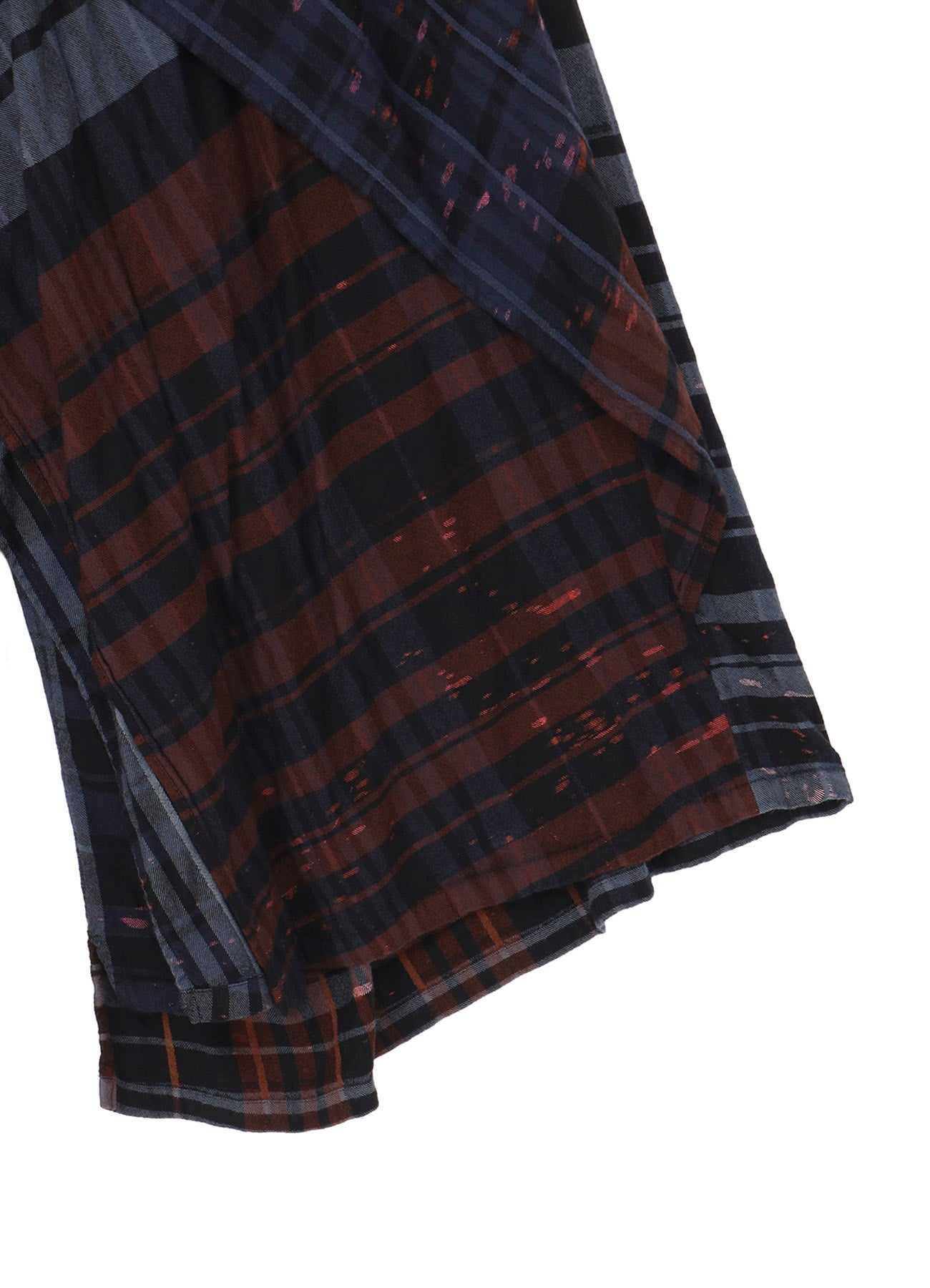 Y’s × CPD HOOME PLAID SKIRT