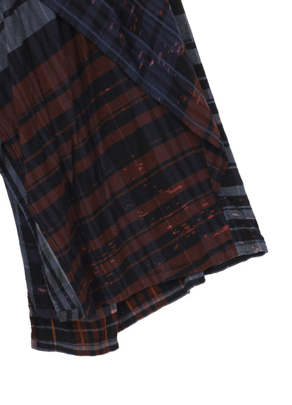 Y’s × CPD HOOME PLAID SKIRT