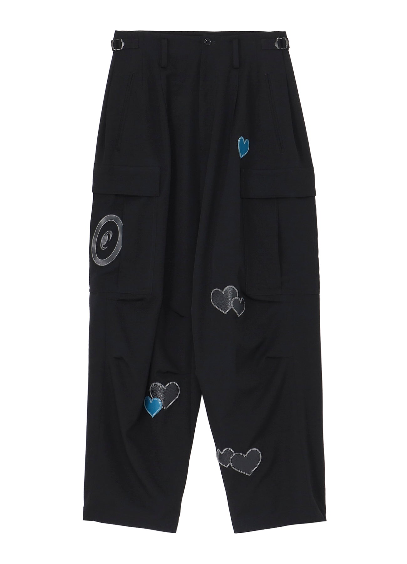 Y’s × CPD HOOME LOVE PATCH WOOL GABARDIN PANTS