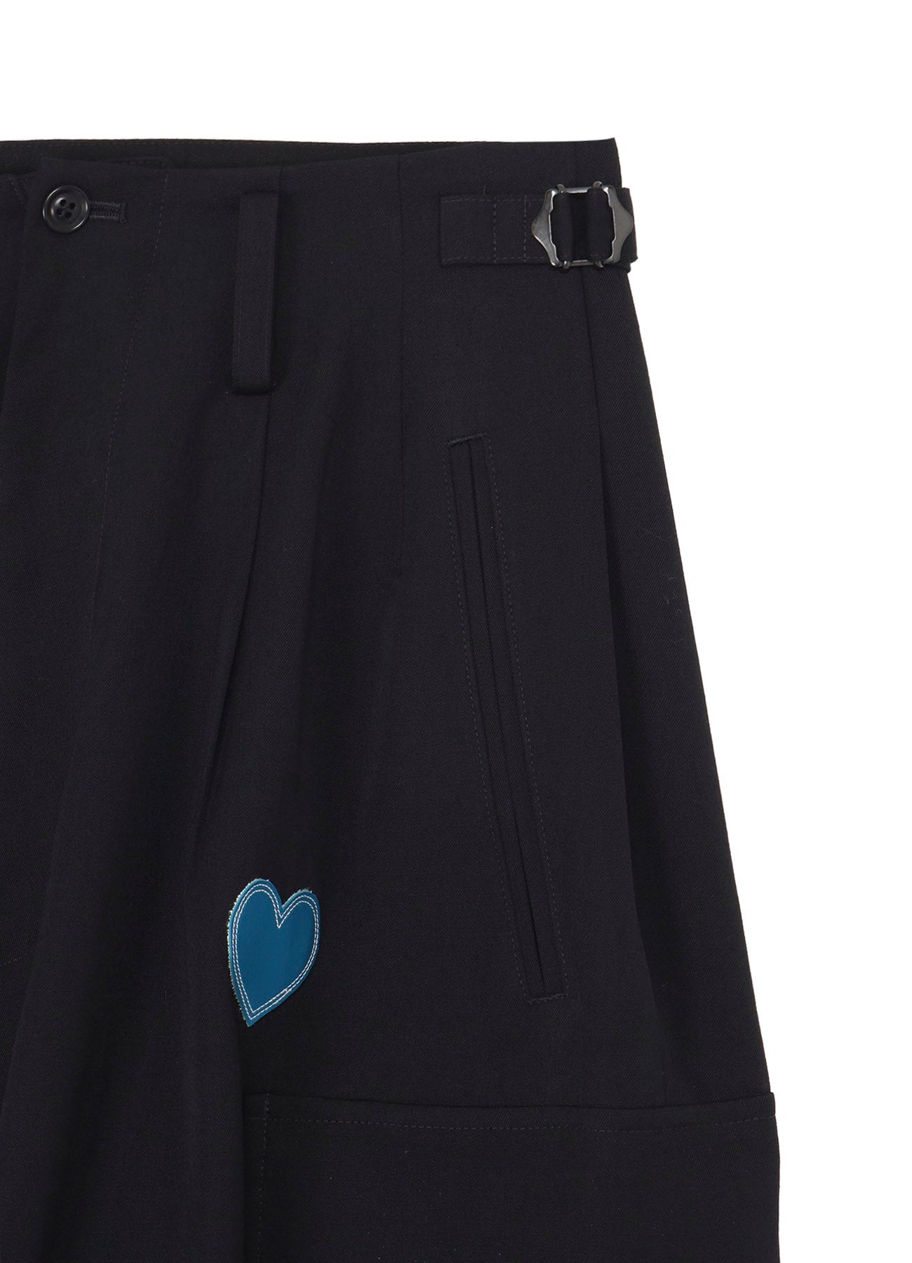 Y’s × CPD HOOME LOVE PATCH WOOL GABARDIN PANTS