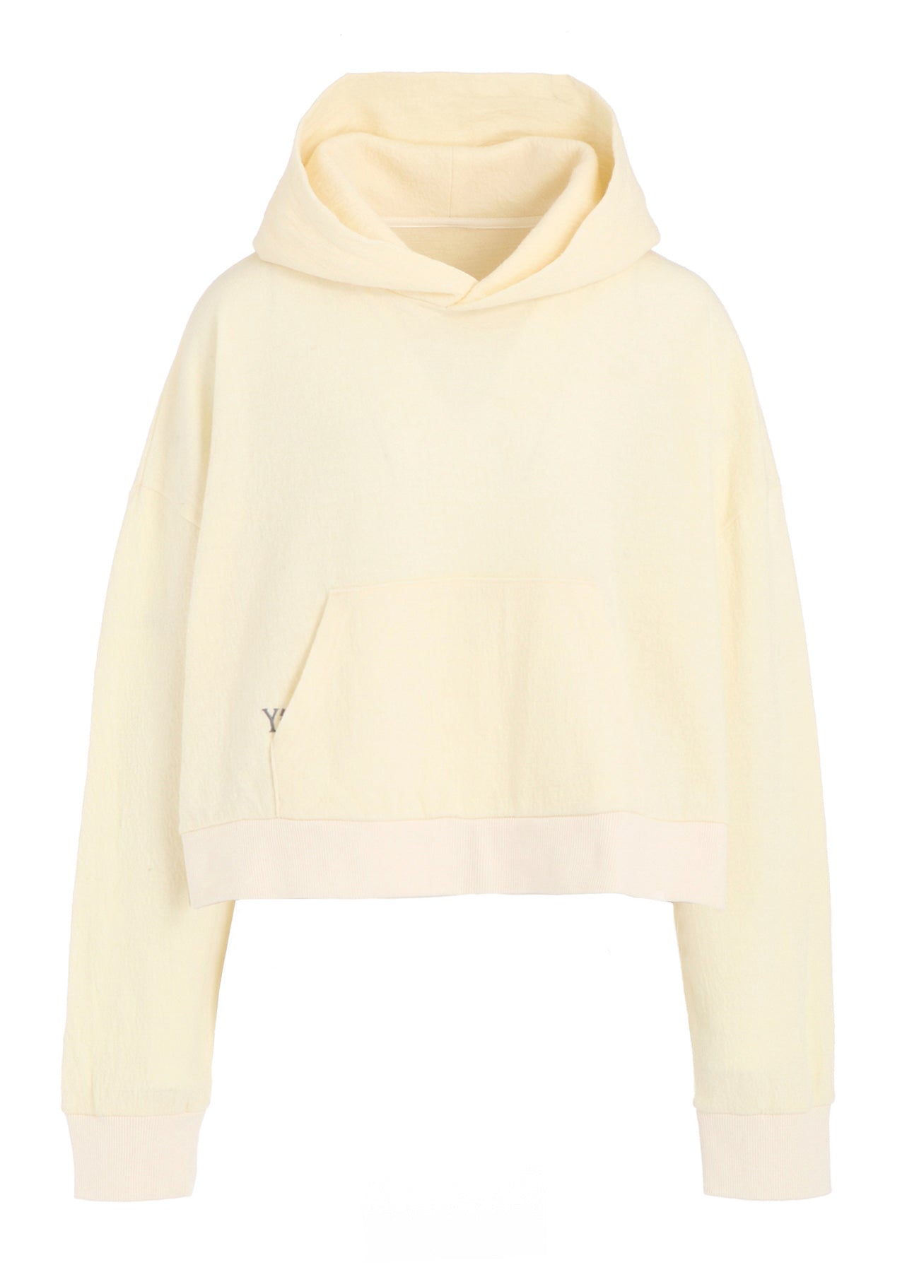 MILLED WOOL HOODIE