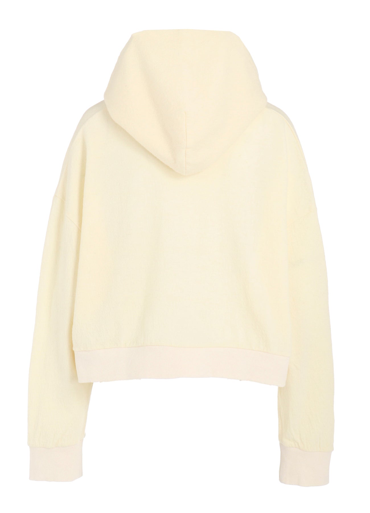 MILLED WOOL HOODIE