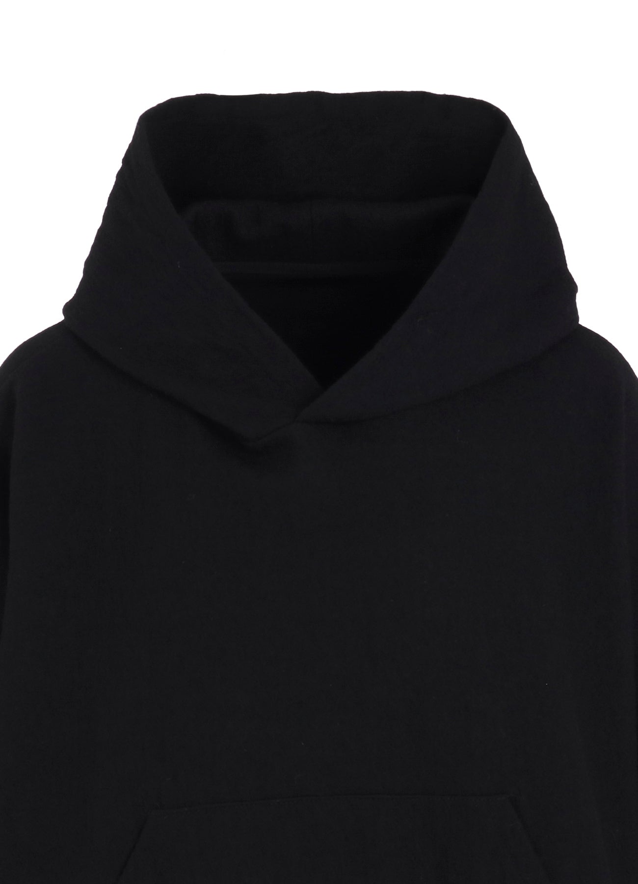 MILLED WOOL HOODIE
