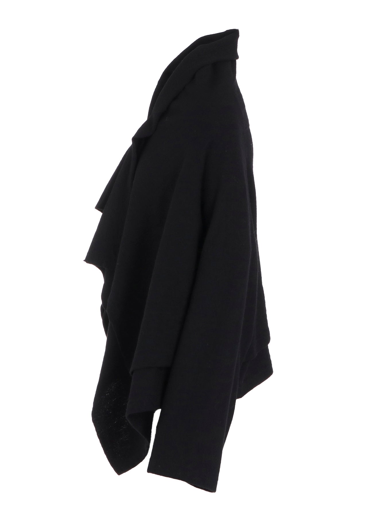 MILLED WOOL CARDIGAN