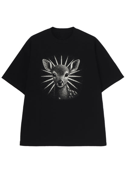 DEER PRINT PRINT T