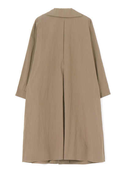 LIGHT TWILL COTTON LONG SLEEVE DRESS