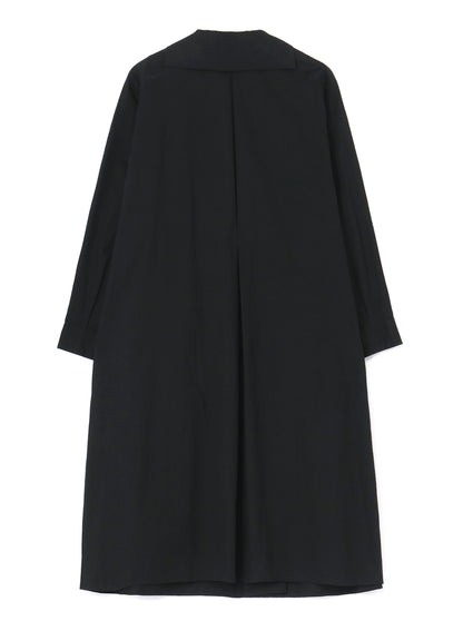 LIGHT TWILL COTTON LONG SLEEVE DRESS