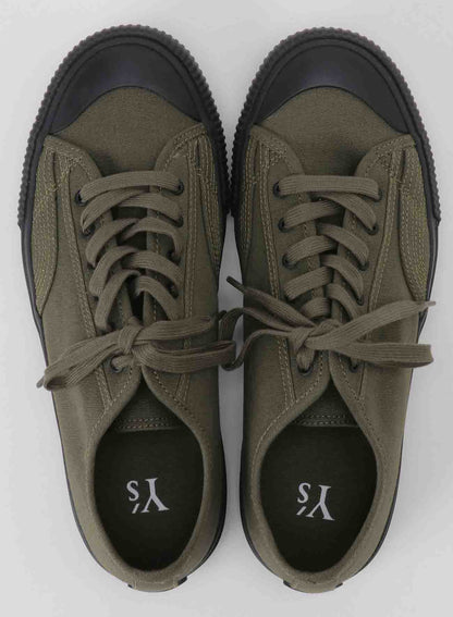 NO.9 CANVAS FLAT SNEAKERS