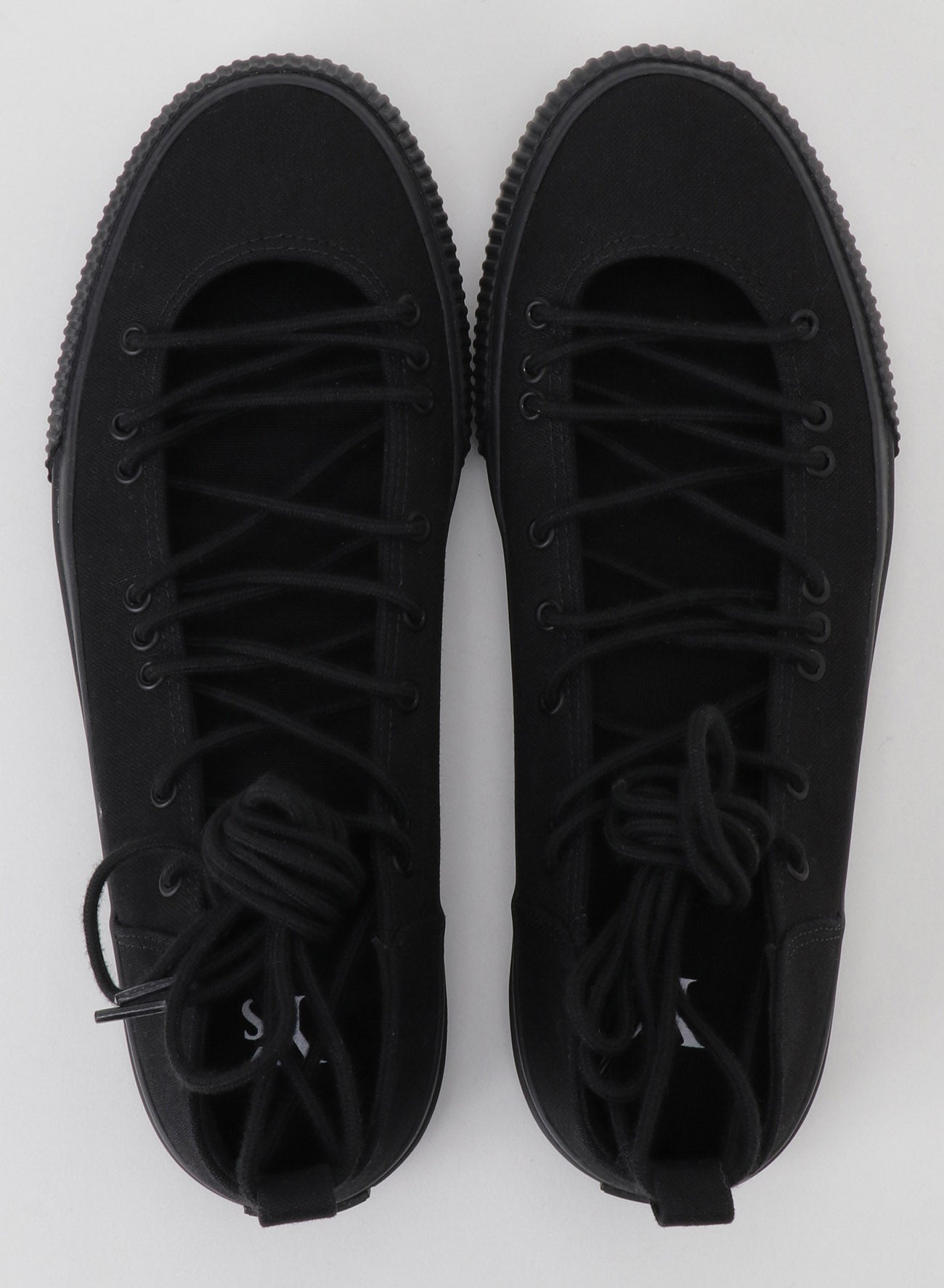 NO.9 CANVAS LACE-UP SNEAKERS