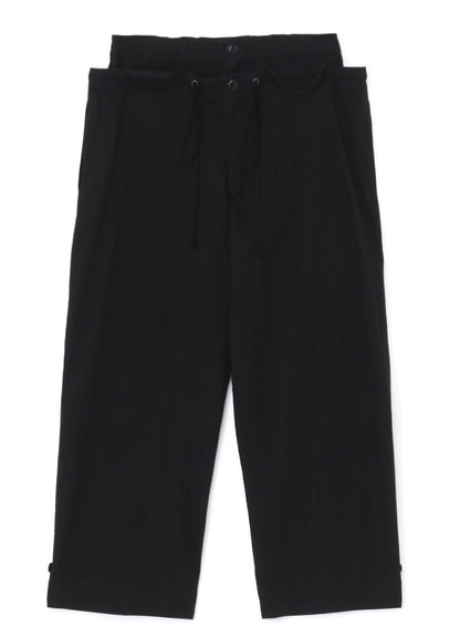 20/- DENIM LAYERED PANTS
