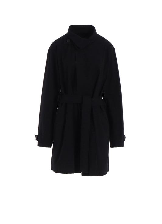 COTTON FLANNEL R-BELTED JACKET