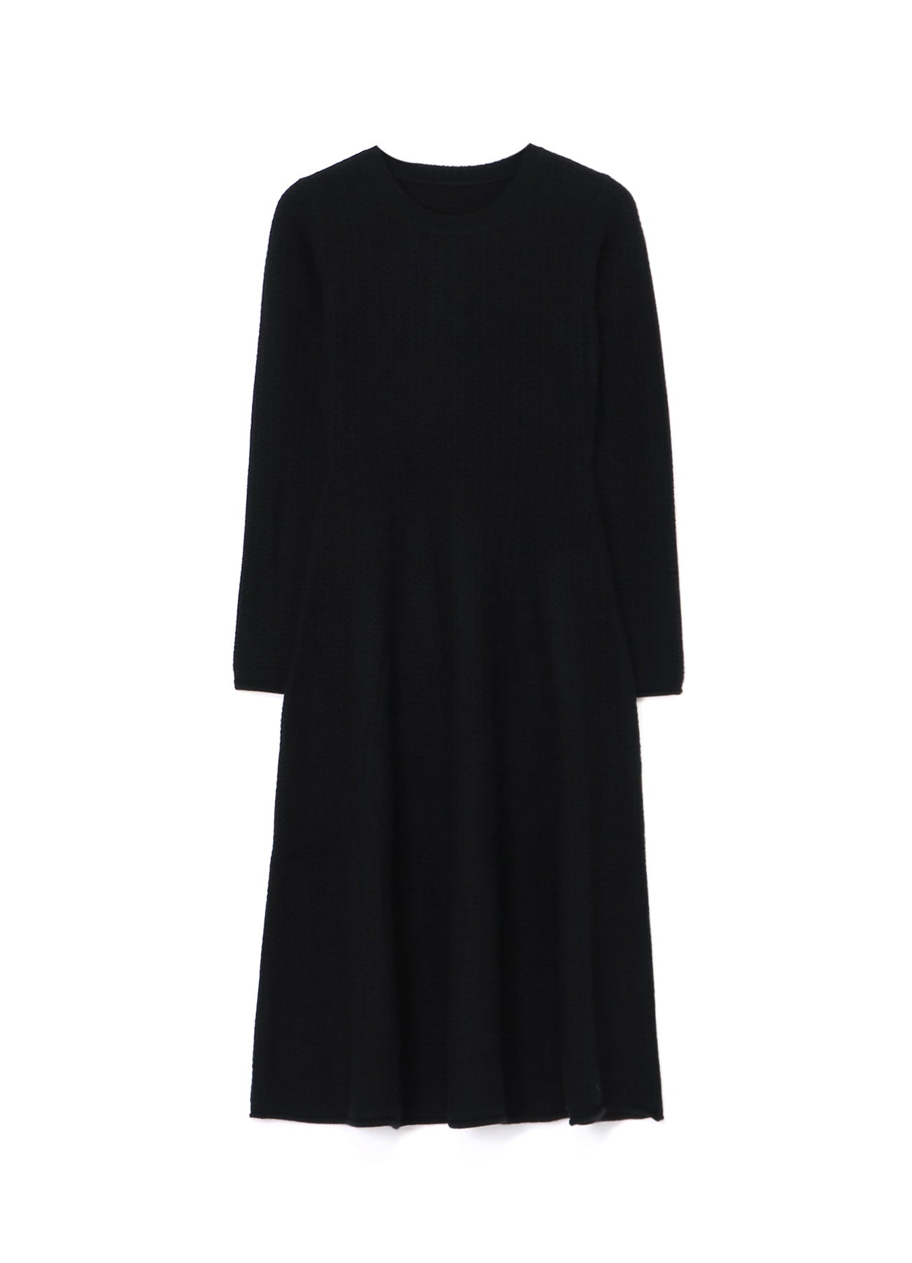 Tuck Stitch Flare Dress