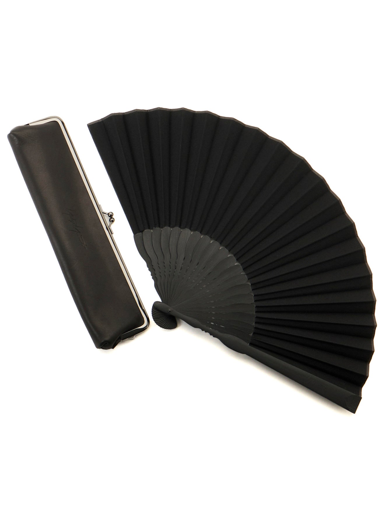 Yohji Yamamoto Folding Fan – THE SHOP YOHJI YAMAMOTO