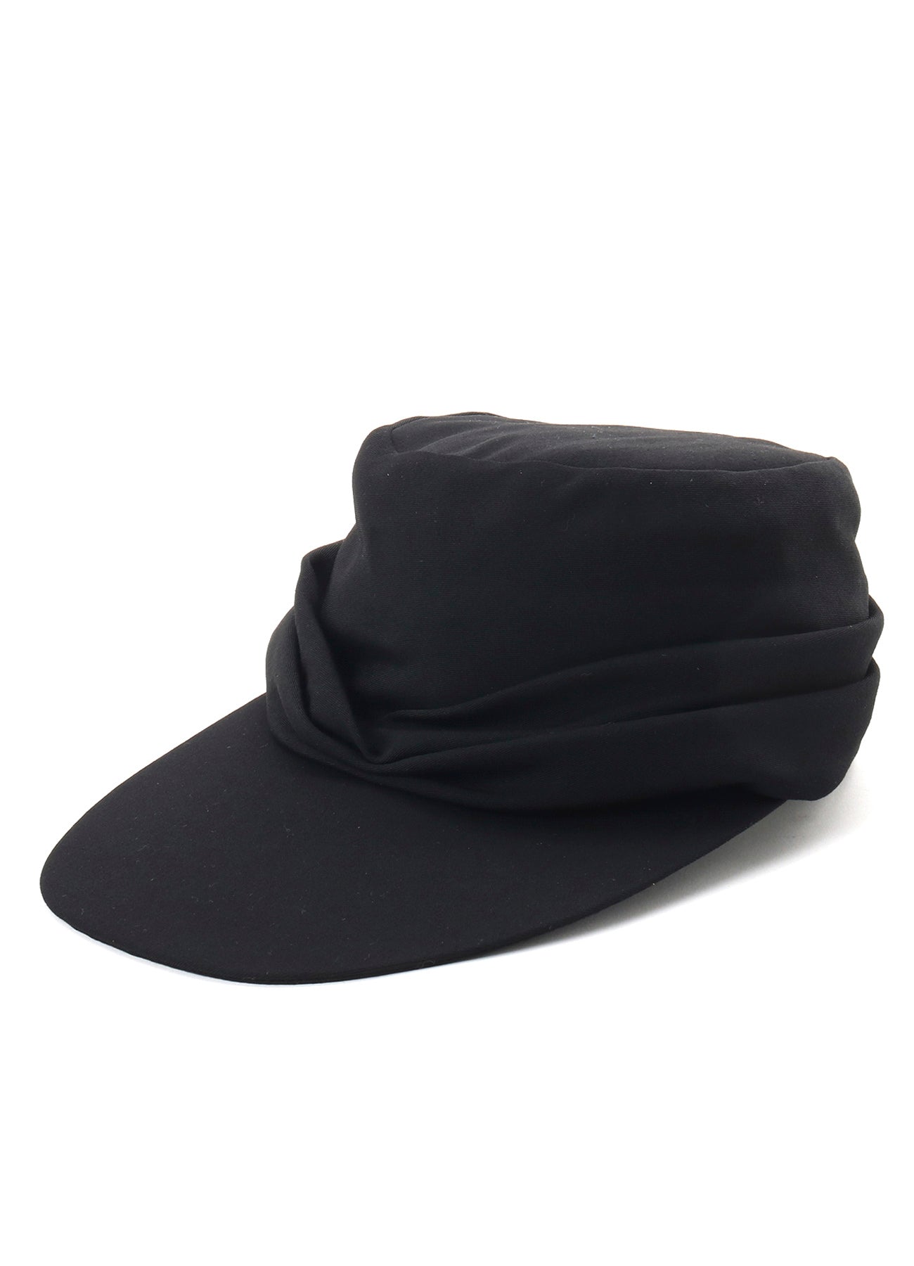 GABARDINE DRAPED CAP – THE SHOP YOHJI YAMAMOTO