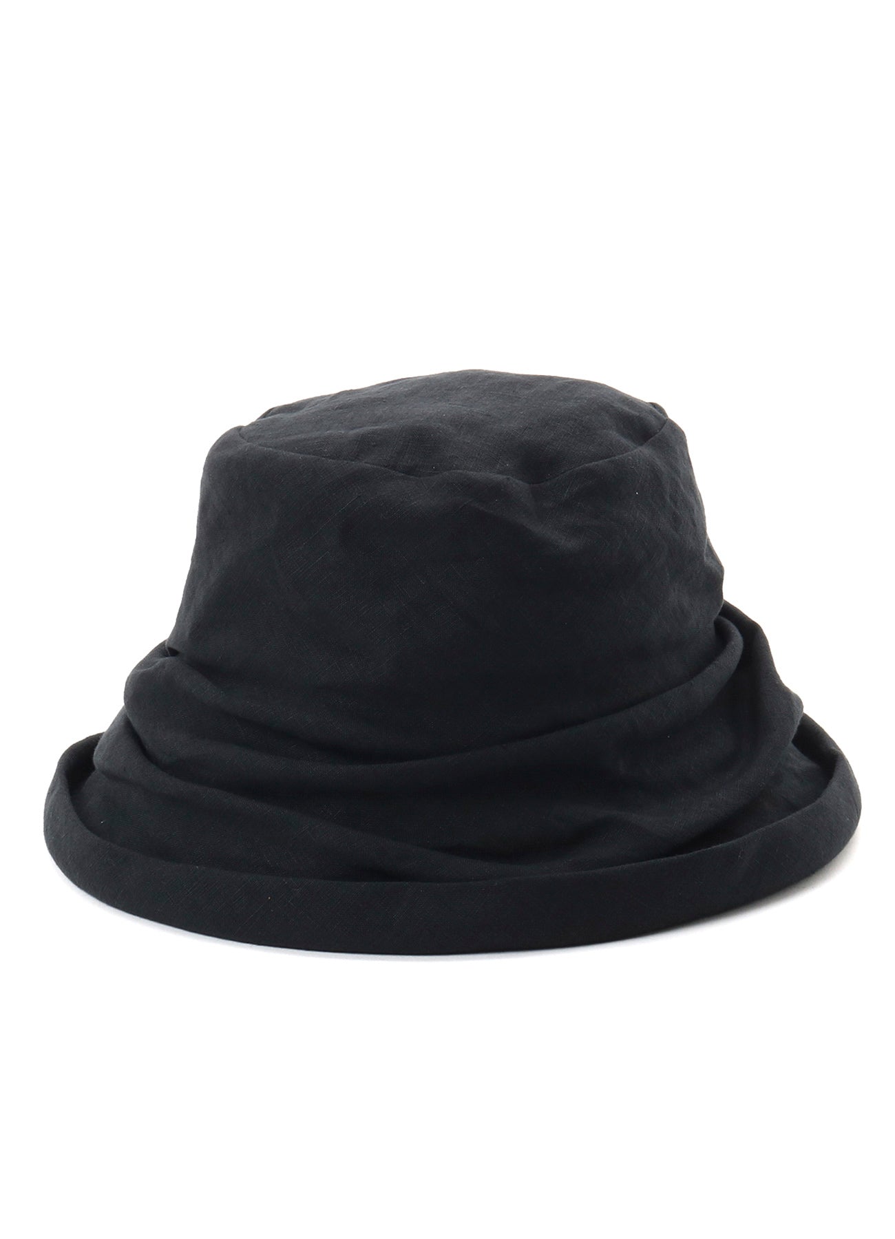 LINEN DRAPED BUCKET HAT – THE SHOP YOHJI YAMAMOTO