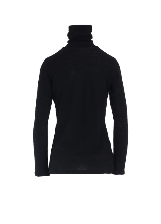 AIRY SPUN LIGHT MILLED HIGHNECK LONG T A