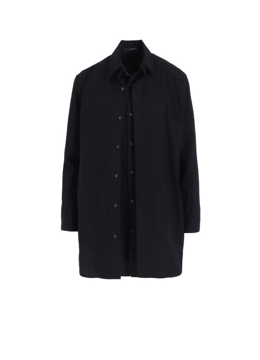 COTTON BROAD F DOUBLE LAYERED BLOUSE
