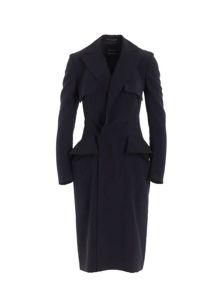 Ny/Si TAFFETA FLAP DETAIL SLIM DRESS