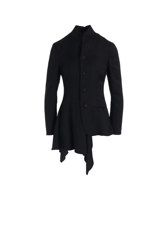 VISCOSE TWILL R LONG STAND C JACKET
