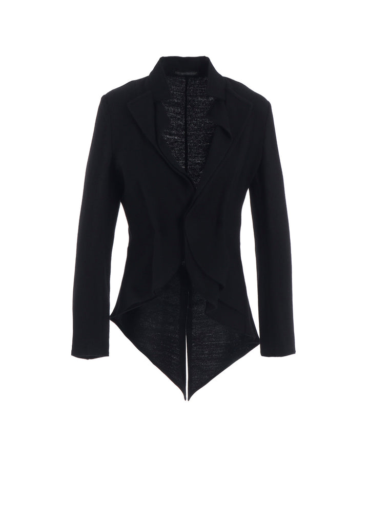 SOFT WOLLEN 1/14 TUCK D SHORT JACKET