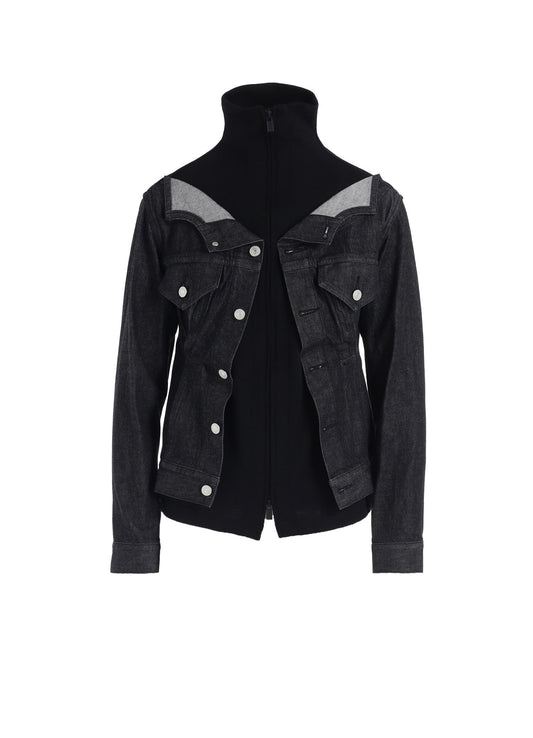 11.5OZ DENIM SHOULDER CUTTING JACKET