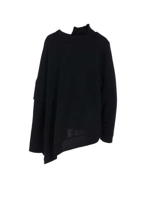 PLAIN STITCH ASYMMETRY PO A